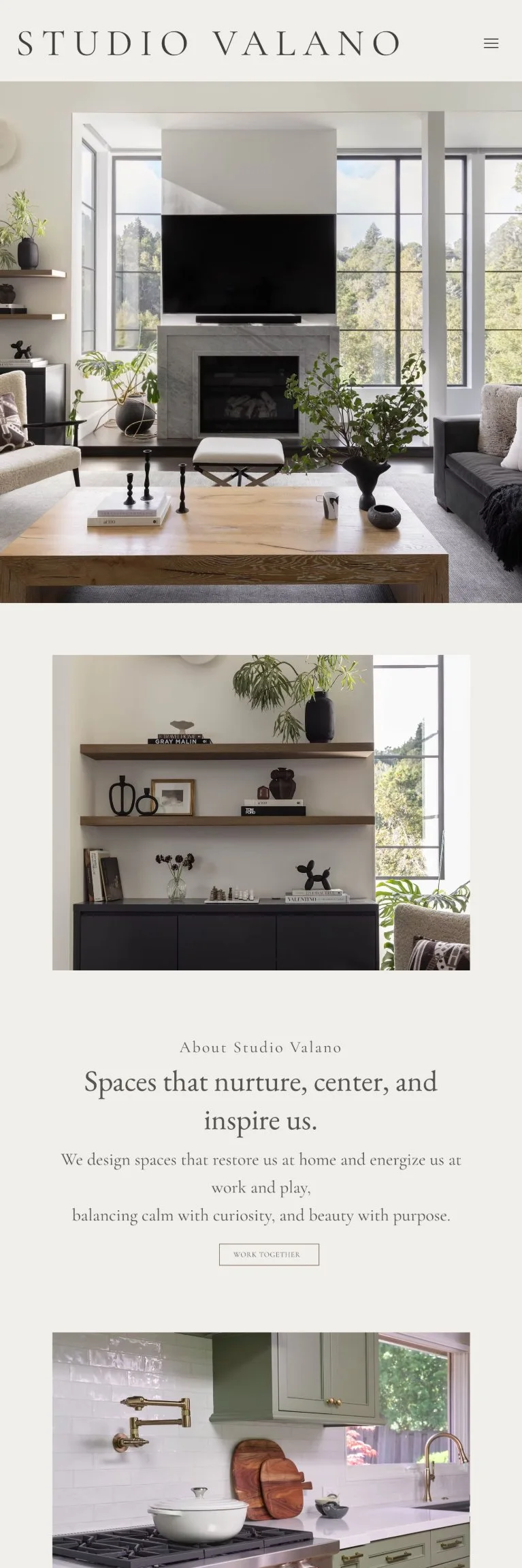 Studio Valano website